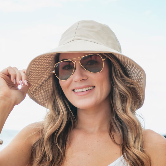 Bow Accent Reversible Cargo Hat