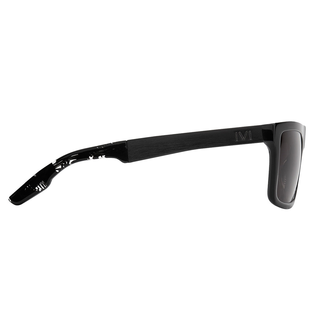 Sepulveda Flat Top Sunglasses in Polished Dazzle with Grey Lens
