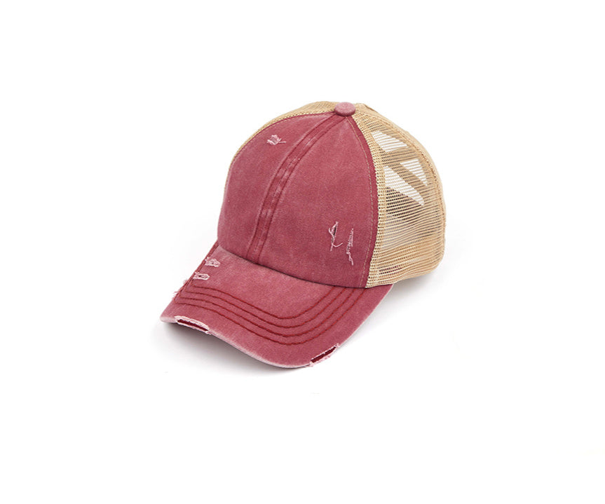 CC Criss-Cross Ponytail Cap