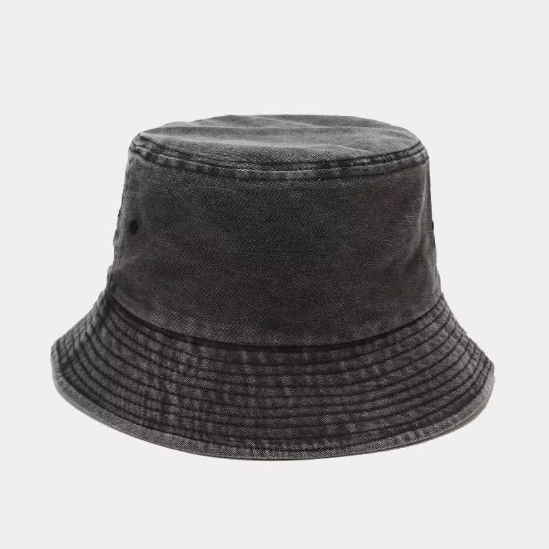 Distressed Washed Bucket Hat