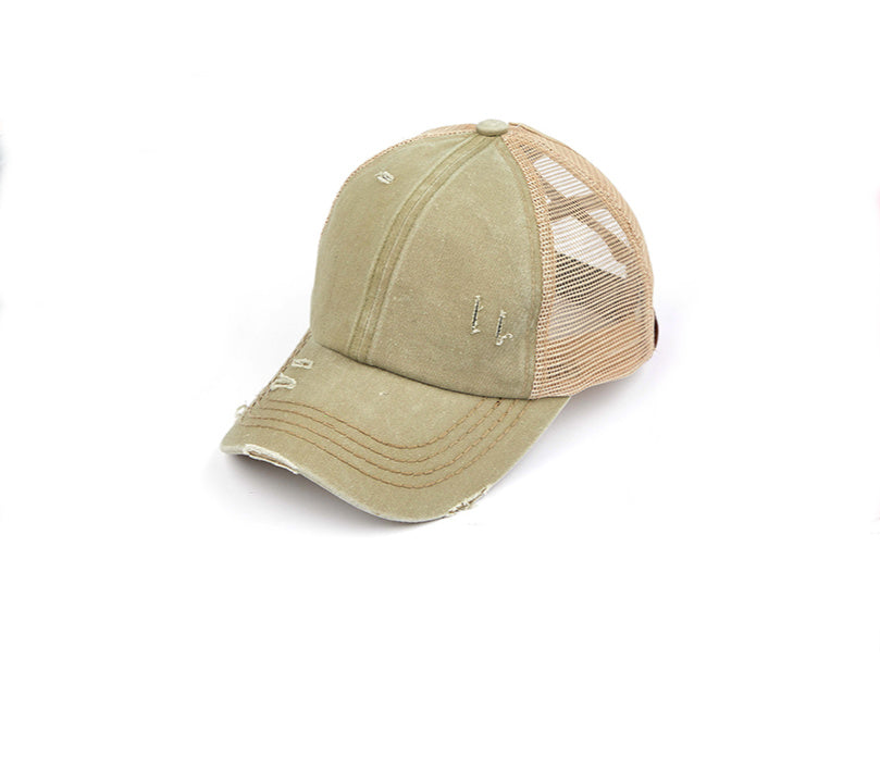 CC Criss-Cross Ponytail Cap