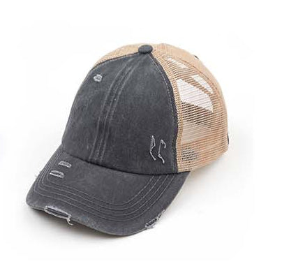 CC Criss-Cross Ponytail Cap