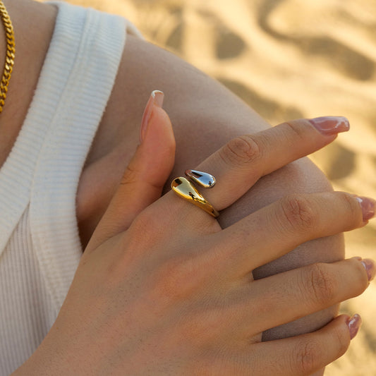 Samantha Serpent Wrap Ring in 18K Gold
