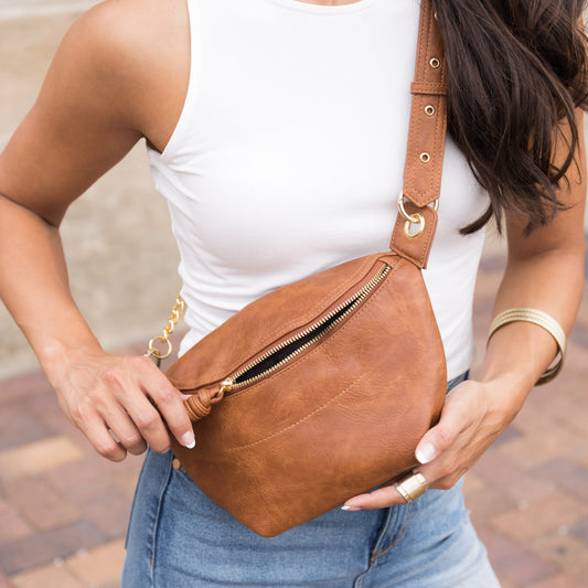 Luxe Convertible Sling Belt Bag