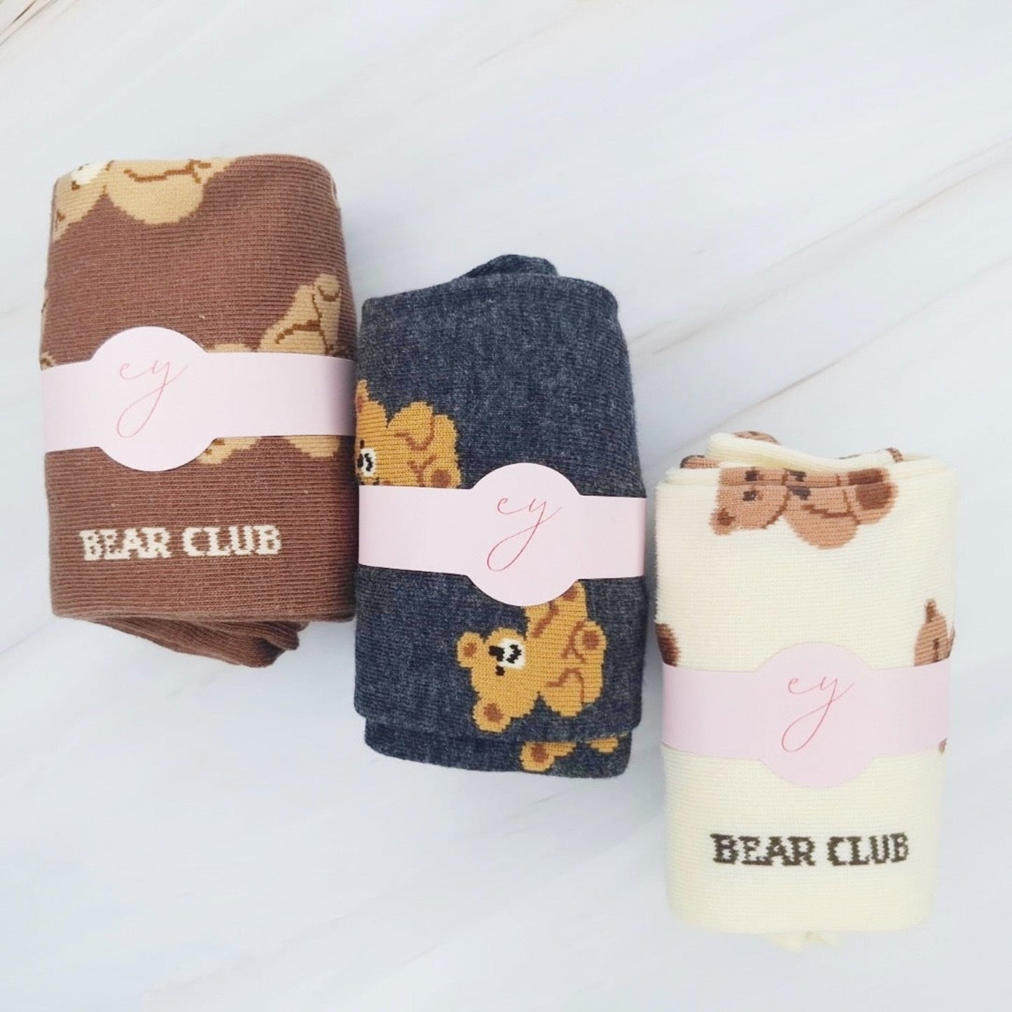 Bear Bear My Bear Socks Set of 3
