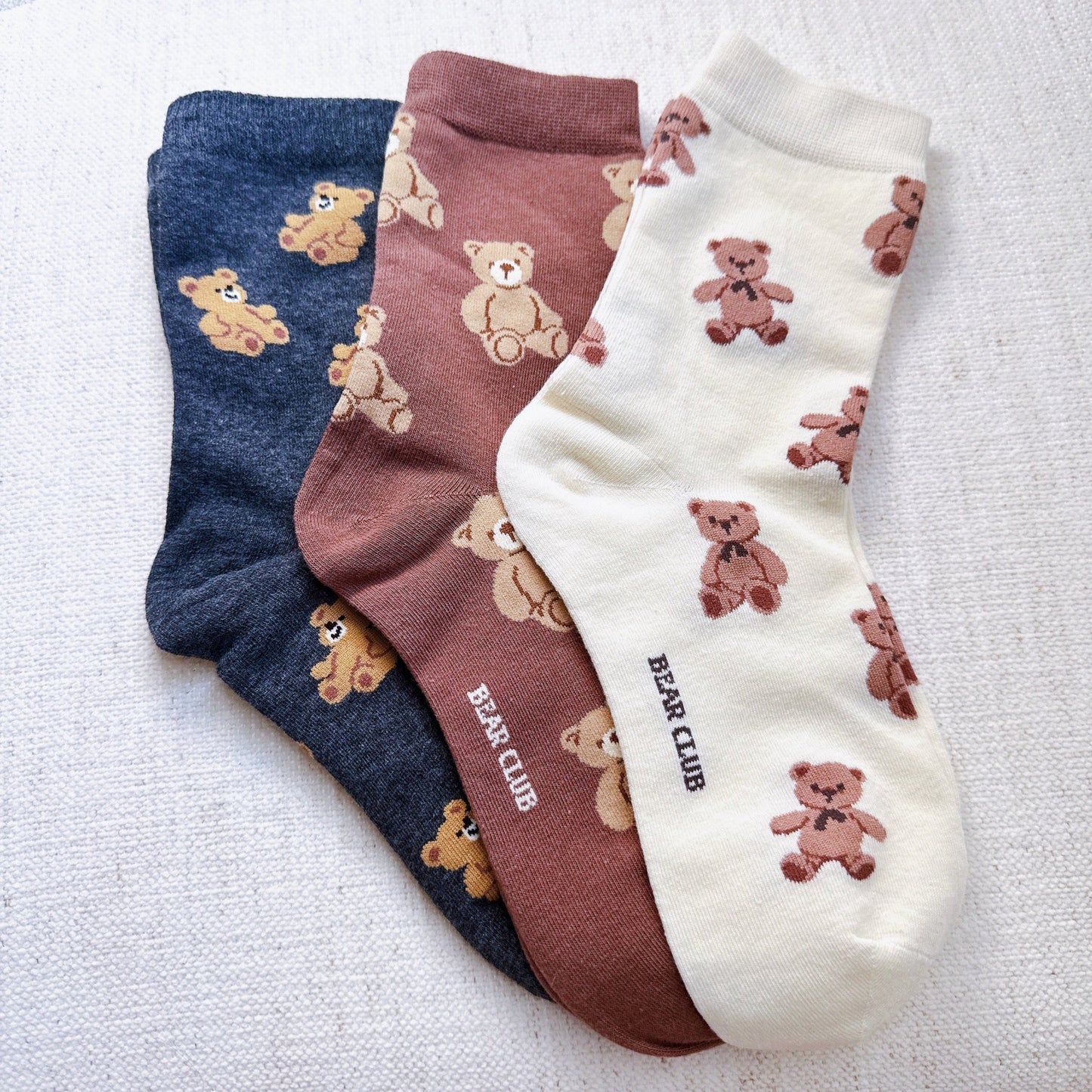 Bear Bear My Bear Socks Set of 3