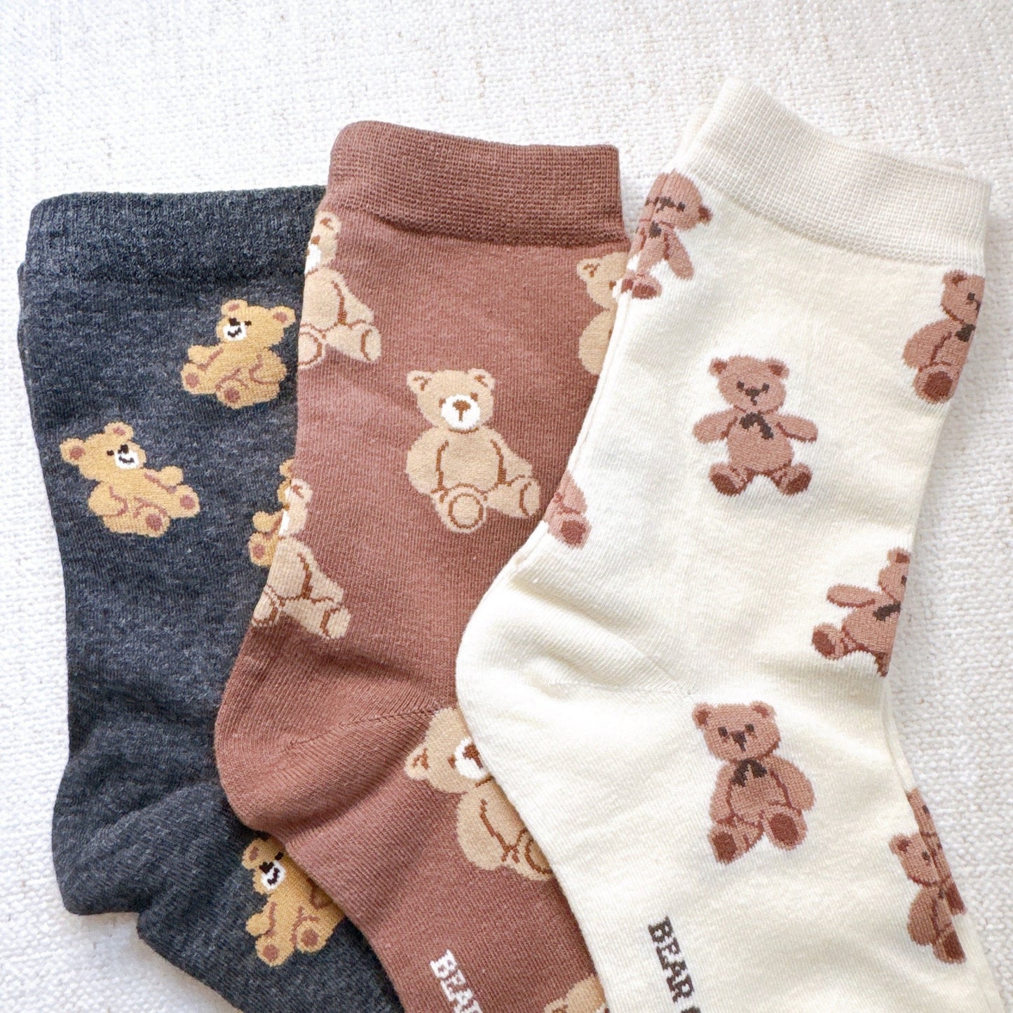 Bear Bear My Bear Socks Set of 3