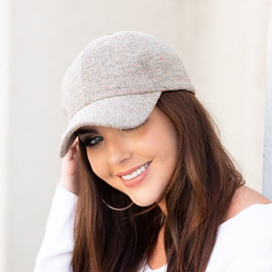 Autumn Tweed Ball Cap