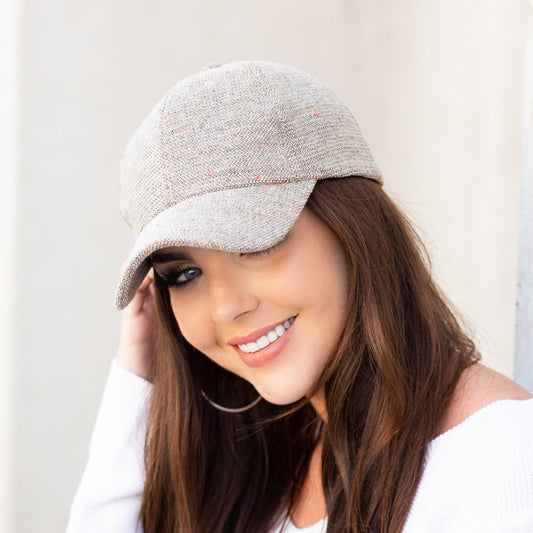 Autumn Tweed Ball Cap
