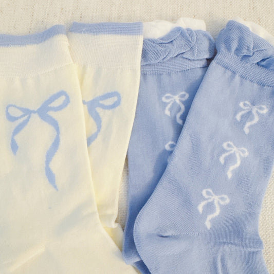 Lovely Bows Socks Set of 2