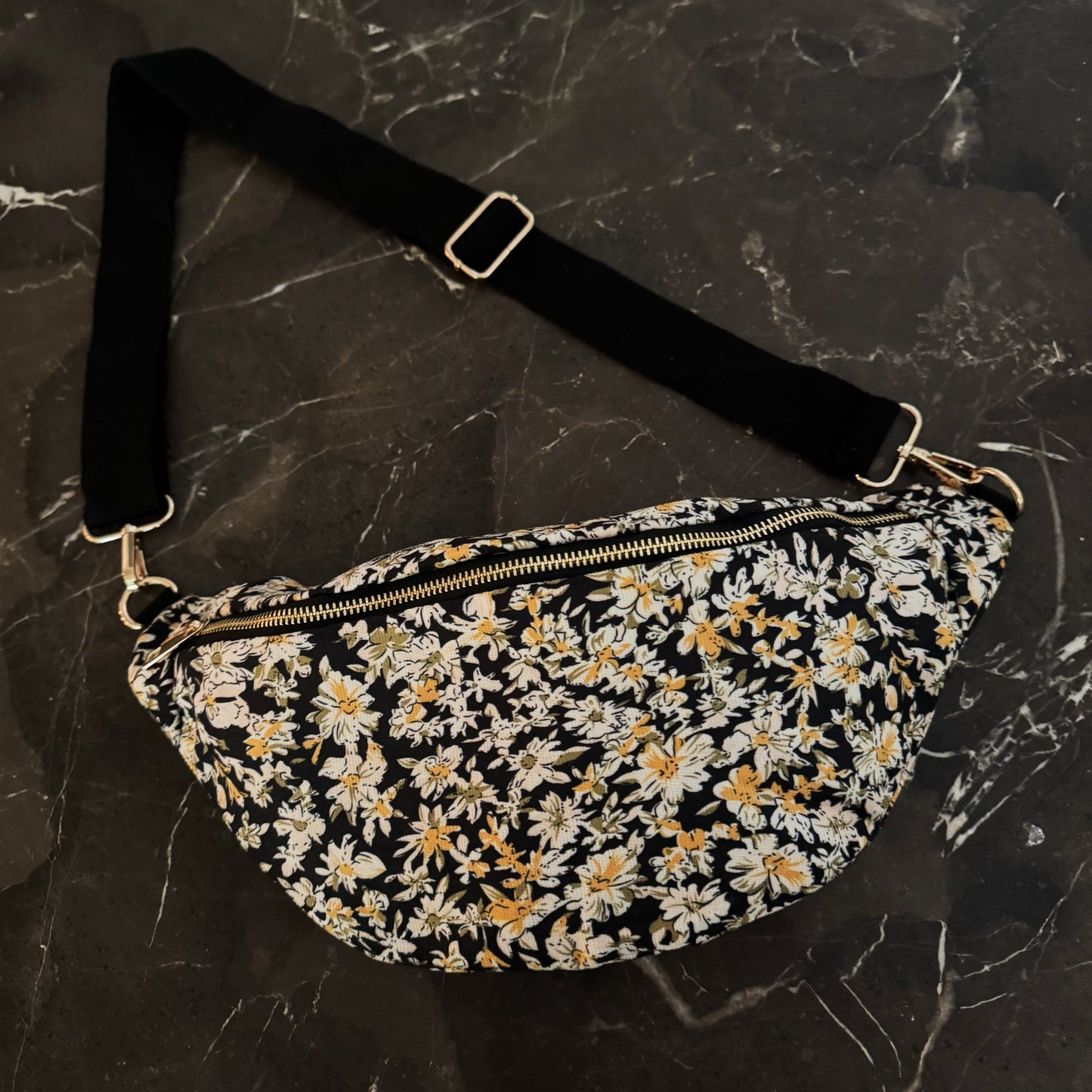 Vintage Floral Sling Bag