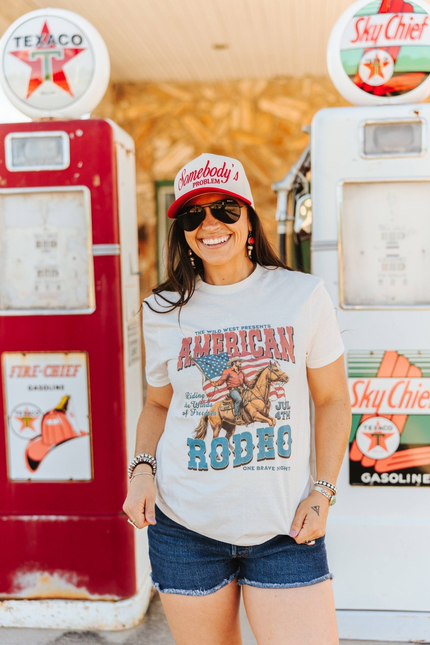 American Rodeo 4th of July Graphic Tee