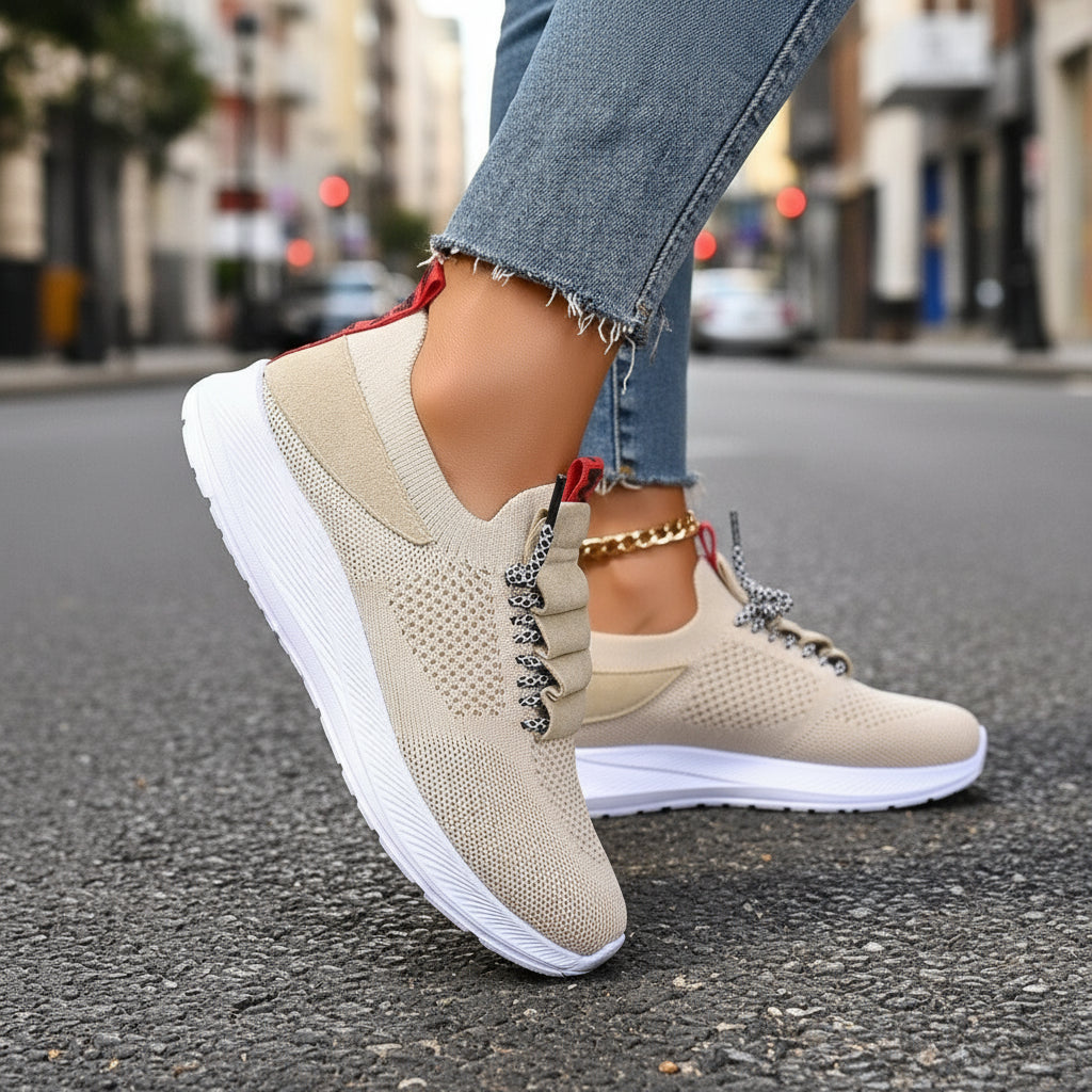 Non-Slip Round Toe Casual Sneakers