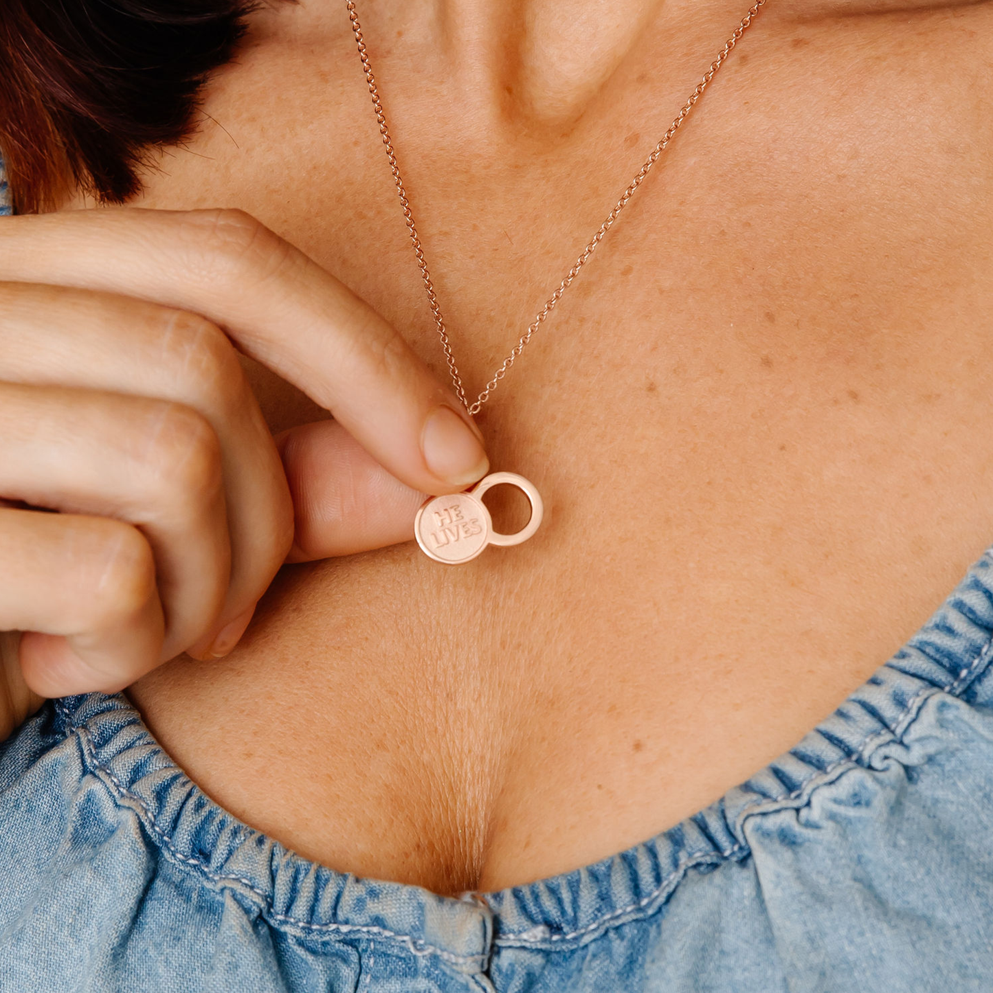 The Empty Tomb Pendant Necklace | He Lives